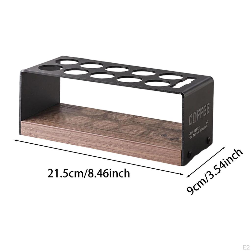 Kaffeebohnen Siegelröhrchen Spenderständer Holzsockel für Küchenarbeitsplatte Ausstellungszubehör