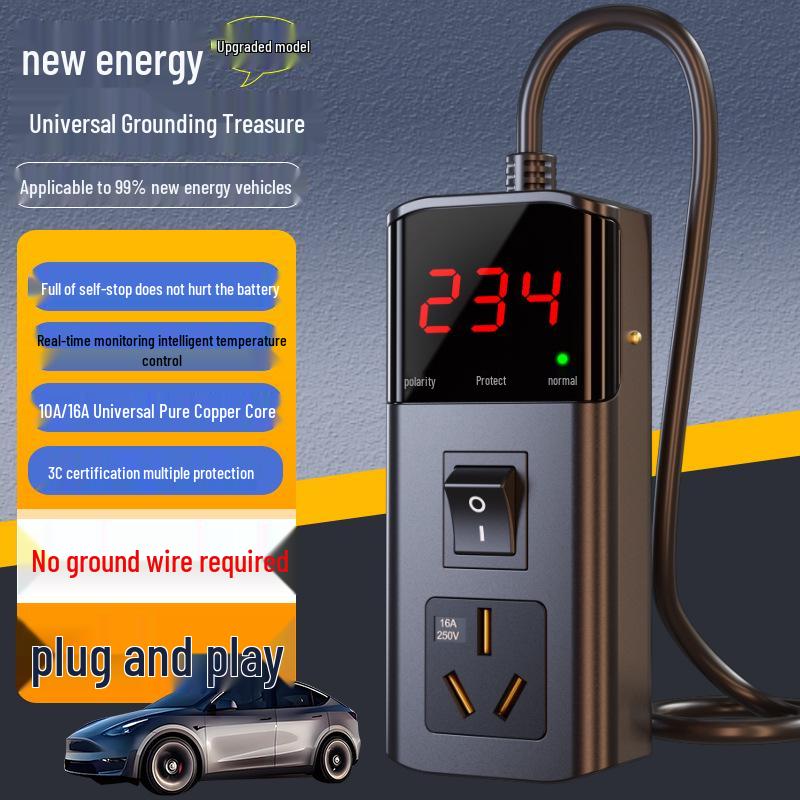 

Wuling Hongguang MINI EV Macaron GB Зарядный преобразователь – Не требуется заземляющий провод 1.5m Thickened Extension Cord