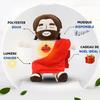 40Cm Breathing Jesus Soothe Plush Toy Kids Stuffed Soft Doll Plushies Comforting Glowing Toy Easter Religious Christmas Gifts
