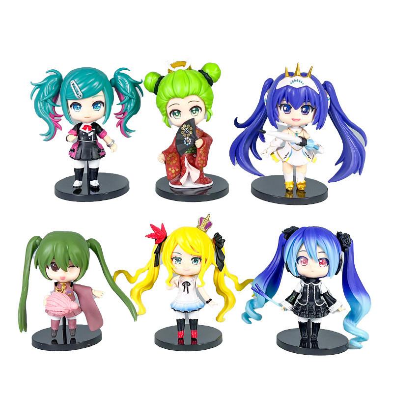 Hatsune Miku Pvc Figure Model With Assembly For Anime Collectors And Gift Enthusiasts