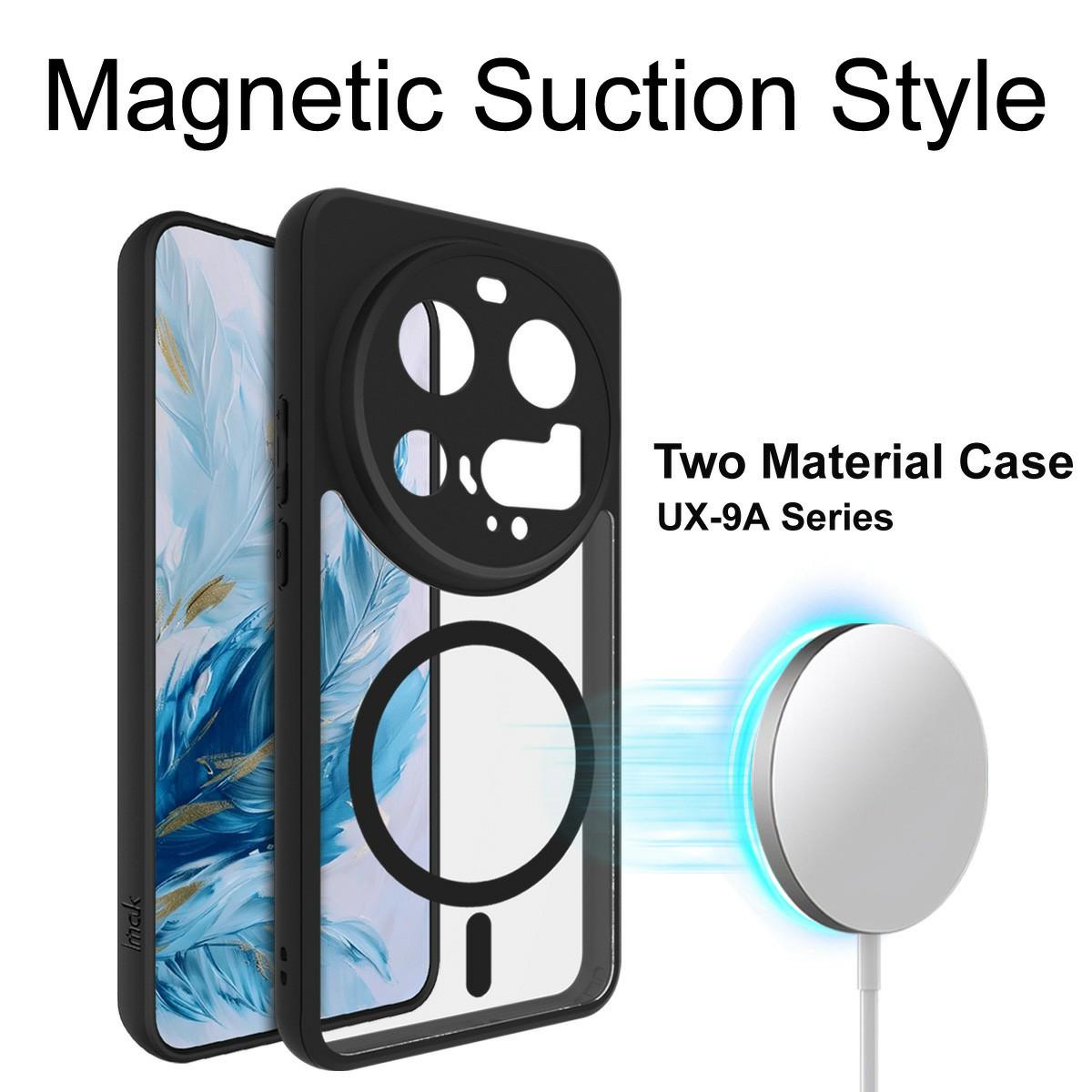 

IMAK UX-9A Series For Xiaomi 15 Ultra Case Clear TPU PC Phone Cover Reinforced Corners As Shown A