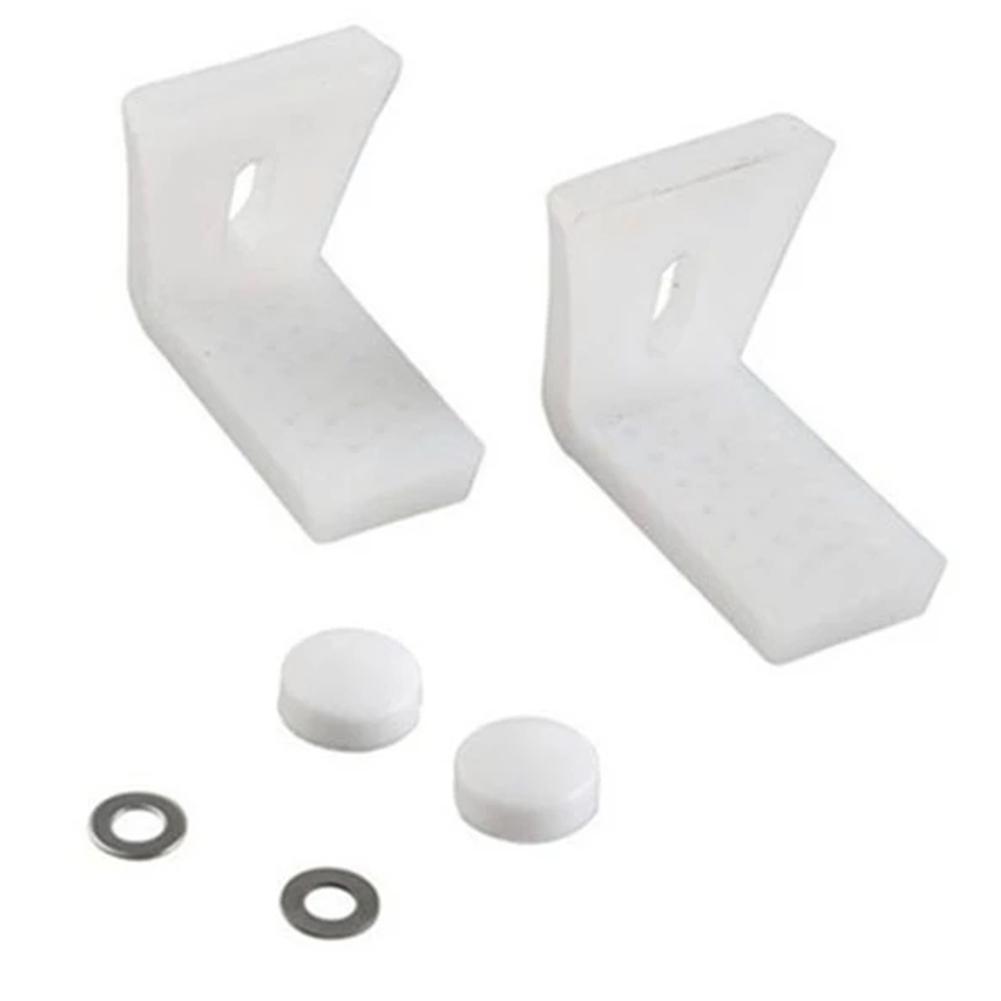 WC a Pavimento Angolato per Bagno Bidet O per Kit di Fissaggio Semi-Colonna Bulloni
