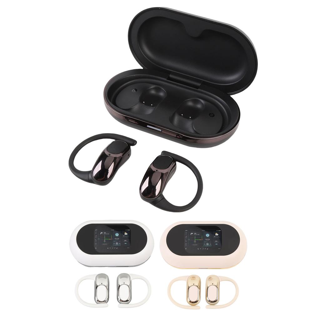 Smart Translation Earbuds Full Color Touch Screen HIFI Sound Quality Multi Languages Bluetooth Trans