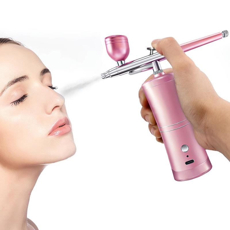 Electric Spray Gun and Airbrush Kit for Model Painting, Acrylic Paint, Figure Coloring, Nail Art Spraying