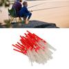 30pcs Luminous Squid Skirts Soft Artificial   Luminous Bait for Saltwater Freshwater