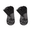 Women's Lace Socks Mesh Sheer Flower Lace Ankle Socks Summer Ultra Thin Fishnet Frilly Sock for Teens Girls