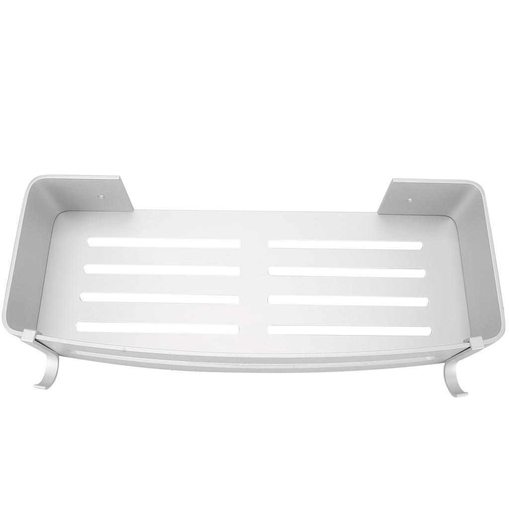 Wall Storage Rack Aluminum Corner Shower Caddies Wall Mounted Bathroom Makeup Tool OrganizerSquare