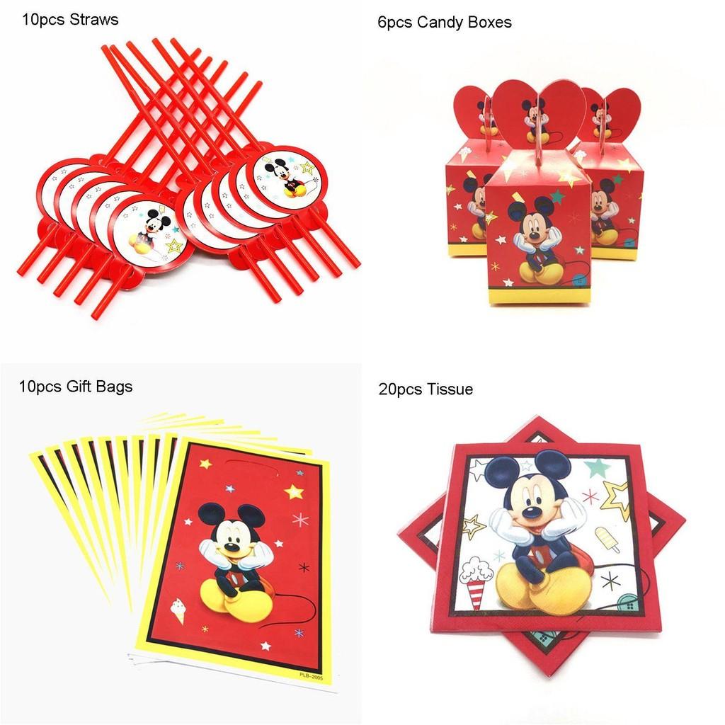 Mickey Mouse Theme Party Supplies To Create A Happy And Lively Atmosphere