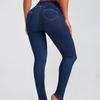 European and American Spring Slim Fit Skinny Pants Elastic High Waist Jeans Women's Trousers