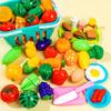 Plastic Kitchen Cutting Fruits Toys Pretend Vegetables Children'S Puzzle Toys  Children Kids