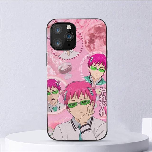 The Disastrous Life Of Saiki K Saiki Kusuo Phone Case For Iphone 11 12 Mini 13 14 Pro Xs Max X 8 7 6s Plus 5 Se Xr Shell