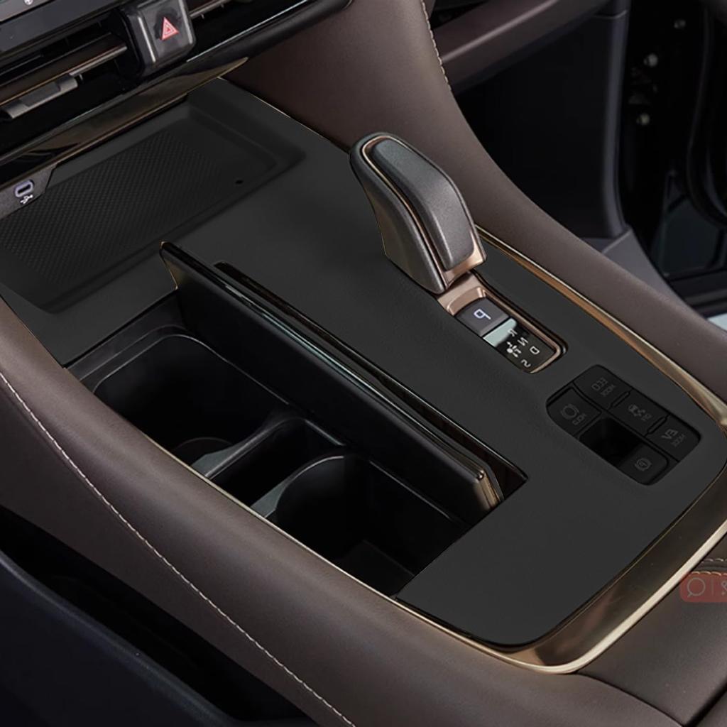 LunarCorky New Alphard/Vellfire 40 Series Shift Panel Cover, Rubber Mat, Rubber Mat, Cover, Anti-Fingerprint,