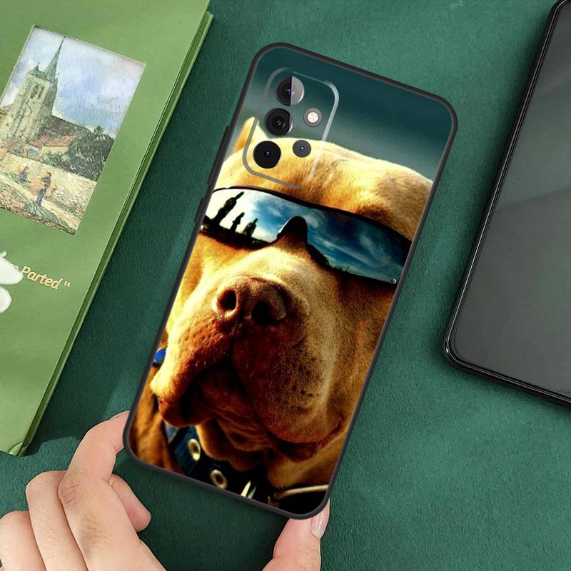 Pit Bull Lovely Dog Pitbull Case For Samsung Galaxy A16 A05 A06 A55 A35 A15 A53 A33 A13 A22 A32 A52 A14 A34 A54 Cover