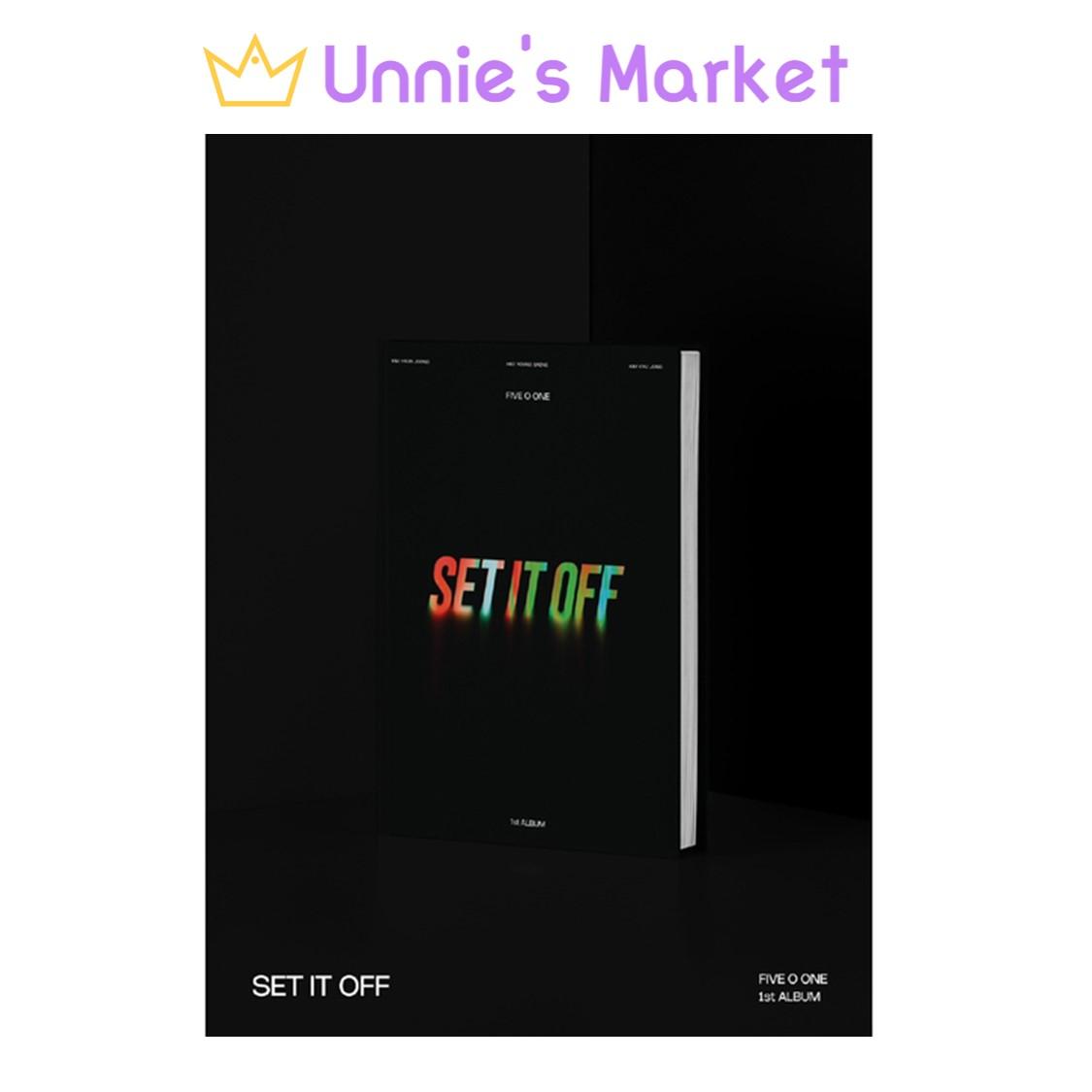 

[Pre-order] FIVE O ONE [SET IT OFF] 1st Album (CD) + Free Gift 1EA