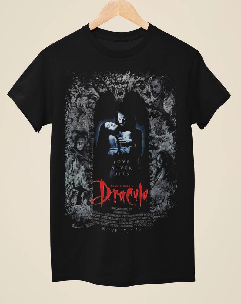 Bram Stokers Dracula Movie Poster Inspired Unisex Black TShirt S