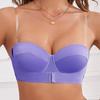 Seamless Shoulder Strap Bra for Large Breasts Push-up Non-slip Tube Top Long-lasting Breast-controlling Bra