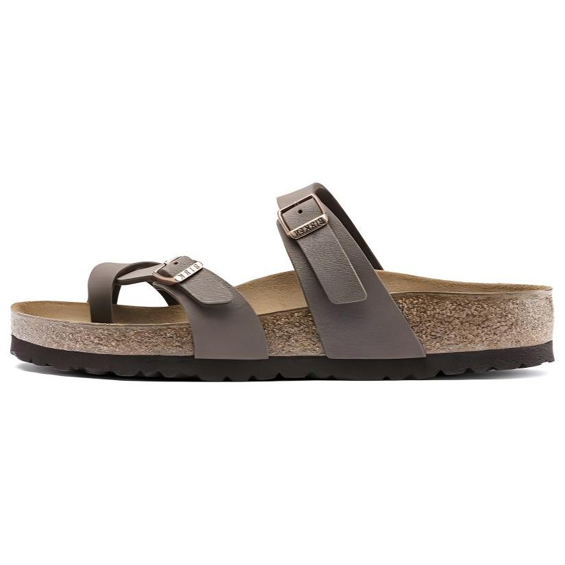 Birkenstock Mayari Casual Fashion Breathable Sandals Unisex Sandals Brown 0071061