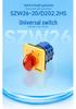 Zhuochao SZW26-20/D202.2HS Universal Three-Speed Changeover Switch