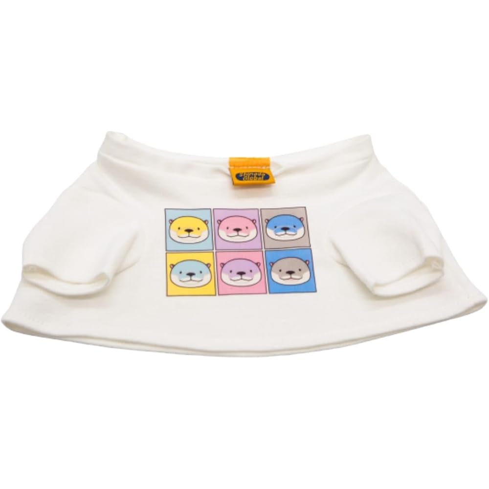

Morisaka Global Mochi Series T-Shirt for L Size Plush Toys Colorful Cute Outfit 15x1.5x10cm