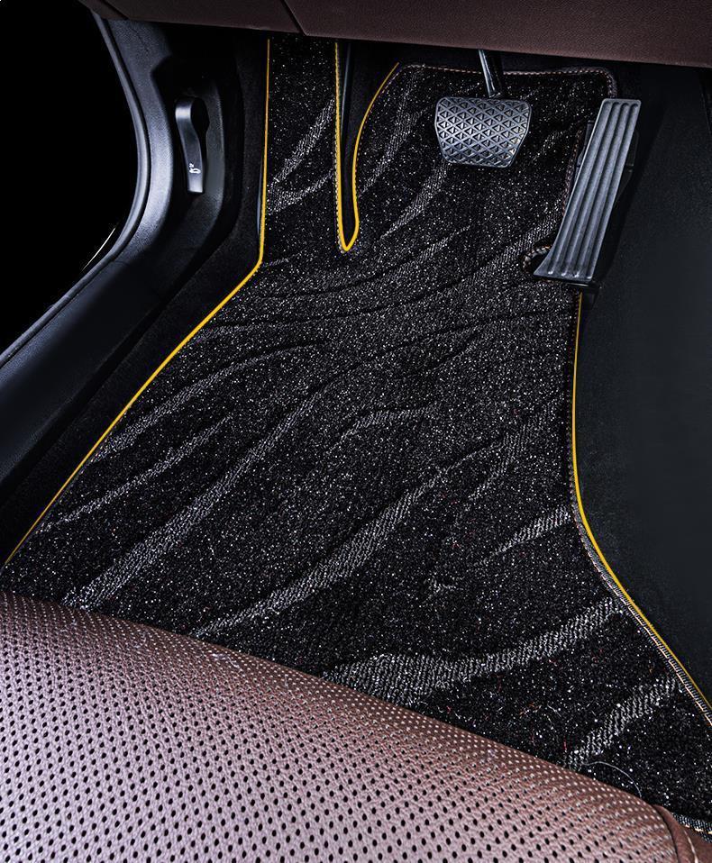 Starry Sky Imitation Wool Car Floor Mats for BMW, Mercedes-Benz, Volkswagen - High-End, Silent Carpet-Style Mat