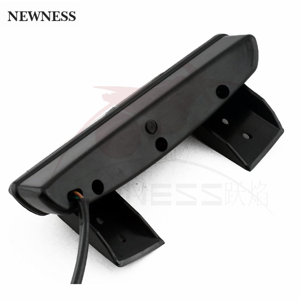 Bike Motorcycle Lights Rear Fender Edge Red LED Brake Tail light Motocycle For Harley Touring Sportster XL 883 1200 Cafe