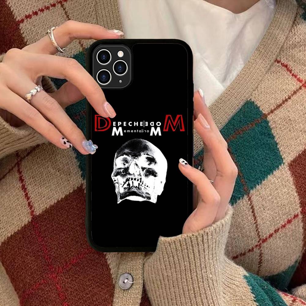 D-Depeche Mode Rock Band Phone Case For IPhone 17 Pro 16 Plus 16 Pro Max 15 14 13 12 11 PC+TPU Back Cover