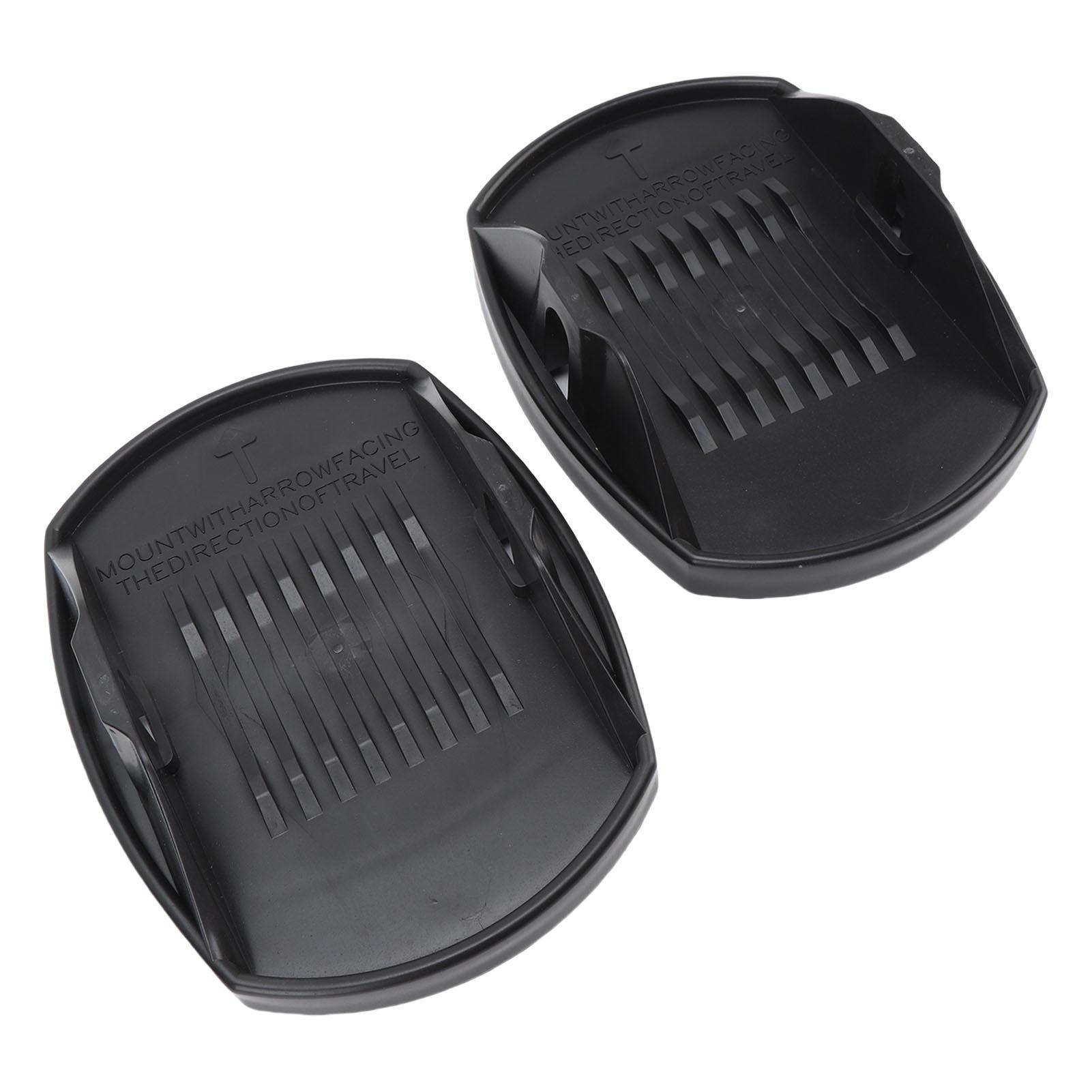 

4 шт. Опорные площадки для стабилизаторов RV, Нескользящее дно, Основания для выравнивающих домкратов прицепа для автодома, 5-го колеса, Черные