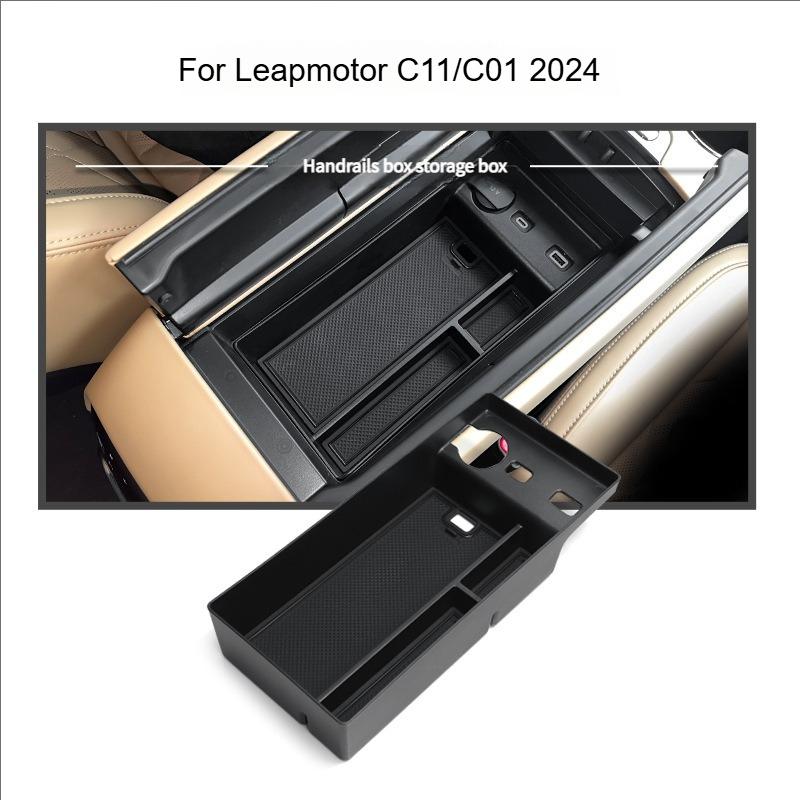 For Leapmotor C10 C11 C16 C01 B10 Car Central Control Armrest Box Storage Box Center Control Car Storage Interior Accessories