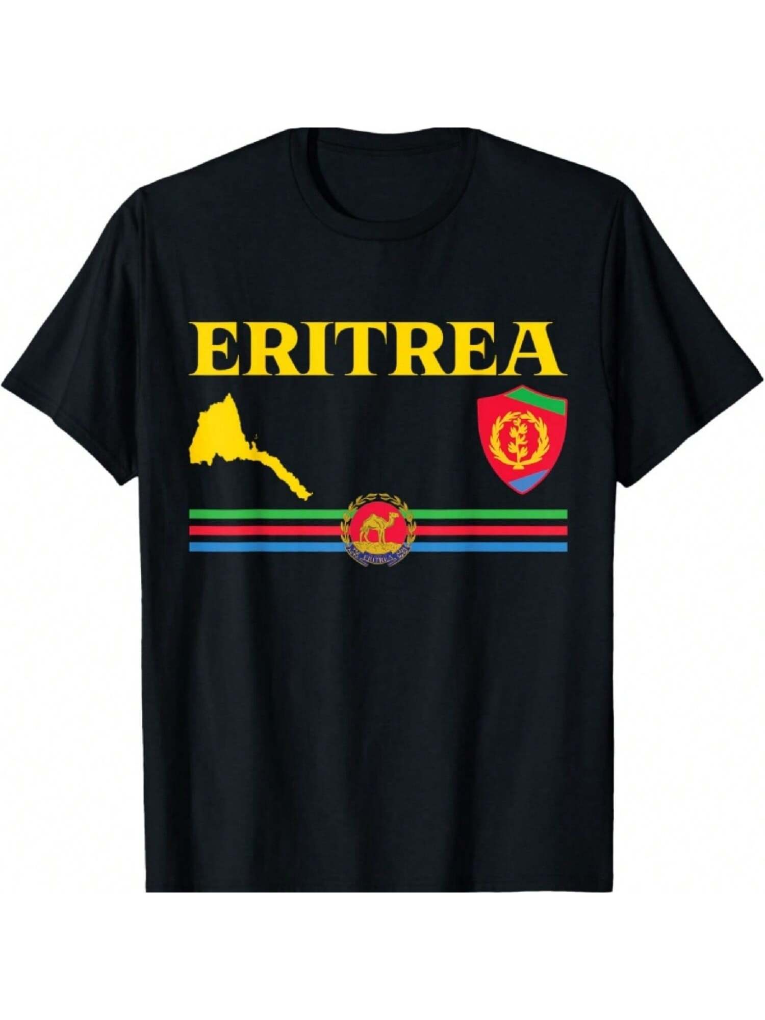 Eritrea Flag Eritrea Land Map Love Eritrea Proud Eritrean T-Shirt S разноцветный