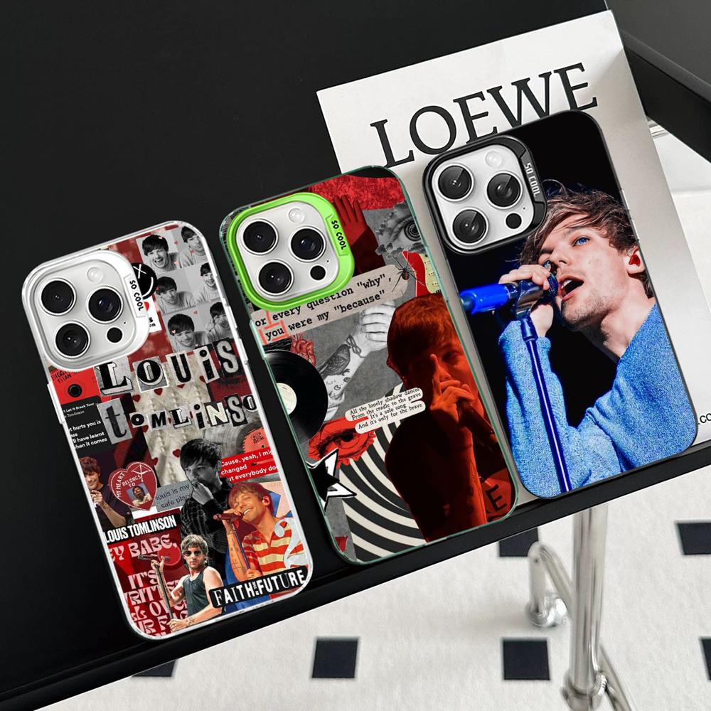 L-Louis Singer T-Tomlinson Phone Case For IPhone 16 15 14 13 12 11 Pro Max X XR XSMAX 8 7 Plus Matte Shockproof Back Cover