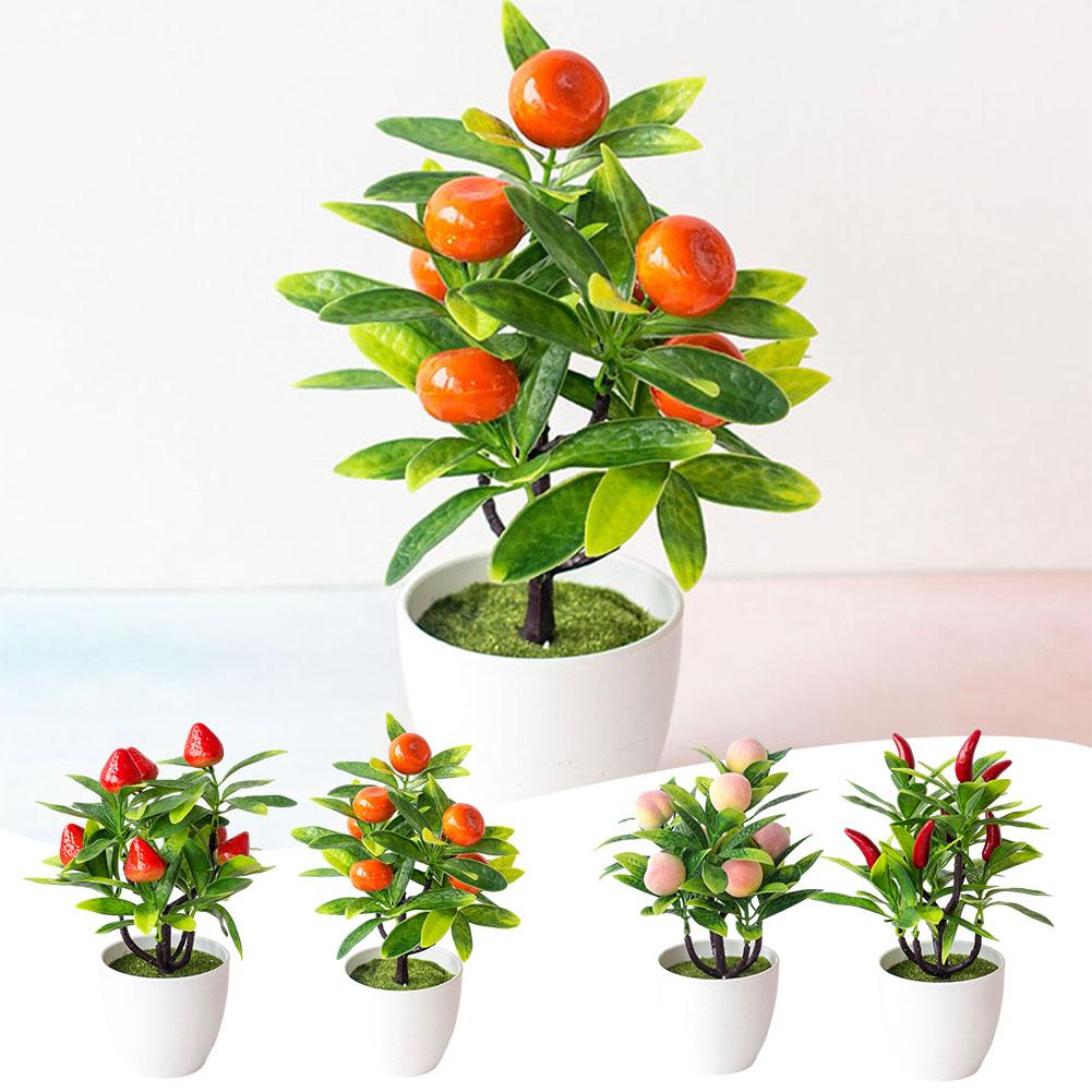 New Practical Artificial Bonsai Table Decoration Plants Bonsai Artificial Plastic Garden Arrangement Ornaments