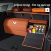 Premium Car Trunk Organizer for Zeekr 01/07 - Integrated Tailgate Storage Box