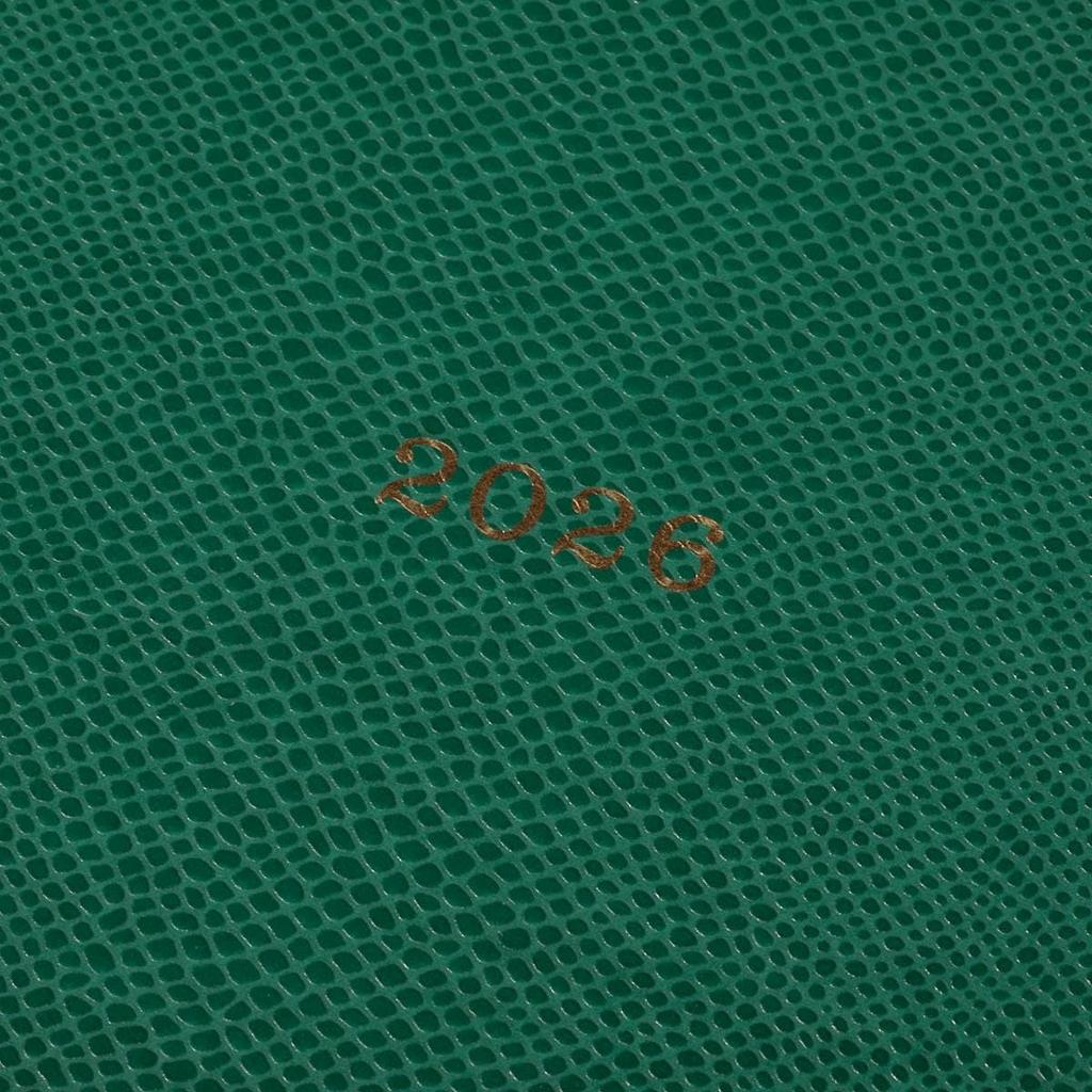 Exklusiv 2026-planerare, December 2025 Veckovis Vertikal A5-storlek, Souple Plus Lamp Black EDiT 26WDR-ETE01-BK