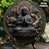 Metal Poster Buddha Dragon Vintage Wall Decor Bar