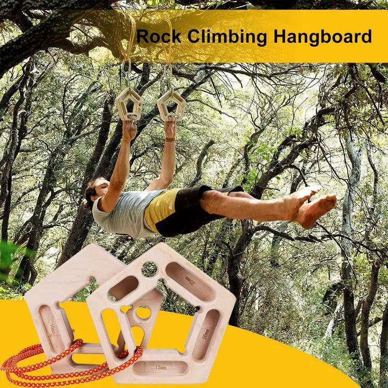 Pull-Up Board Hangboard Rock Finger-stärkungsmittel-ball Boards Trainer Unterarm-stärkungsmittel-ball Praxis Werkzeug Outdoor