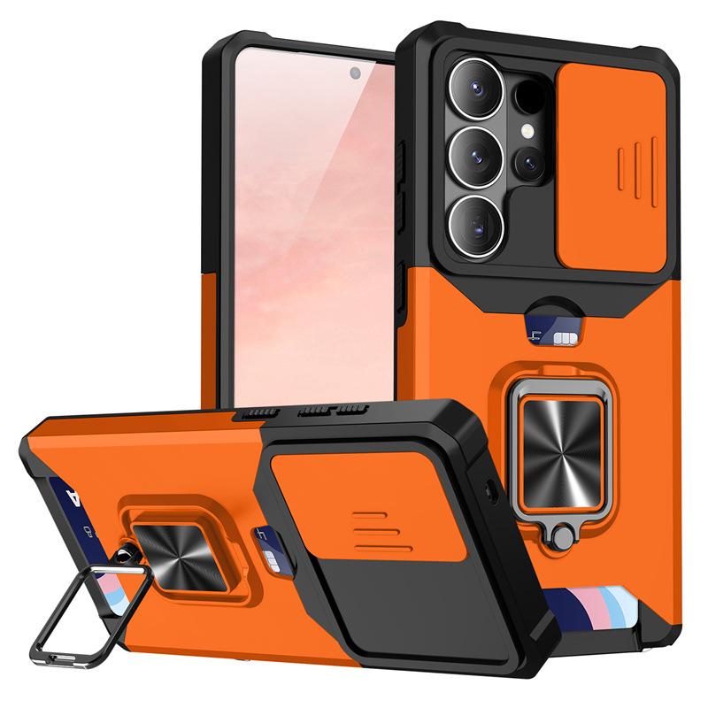 Samsung S26 Ultra Case: S25FE Card Slot, S24 Ring Holder, S23 Drop-Proof Cover