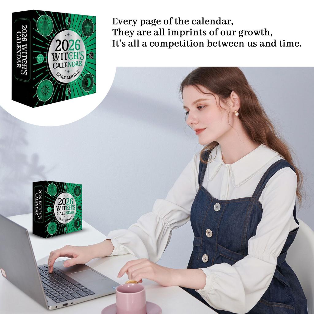 2026 Witch Calendar: Daily Calendar