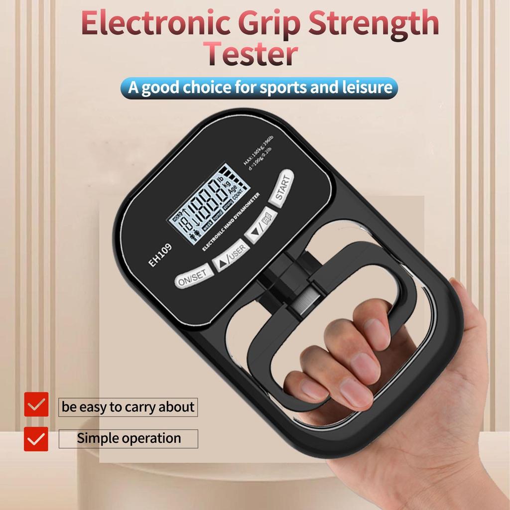 Electronic Grip Dynamometer for Student Strength Testing and Training