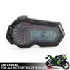 Universal 1200RPM Motorcycle Odometer Tachometer UTV LCD Digital Speedometer Gauge For 2,4 Cylinders N1-6-A02G
