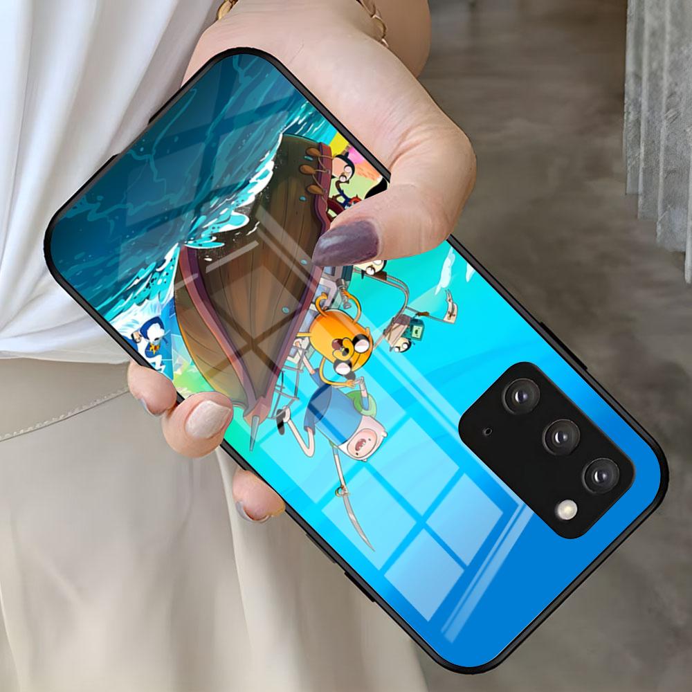 A-Adventure T-TimeS Phone Case For Samsung S26 S25 S24 FE S23 S22 S21 Plus S20 Ultra Note20Ultra Black Glass Cover