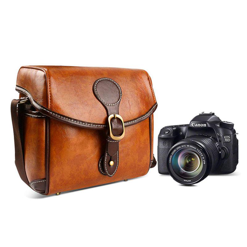 vintage style camera backpack