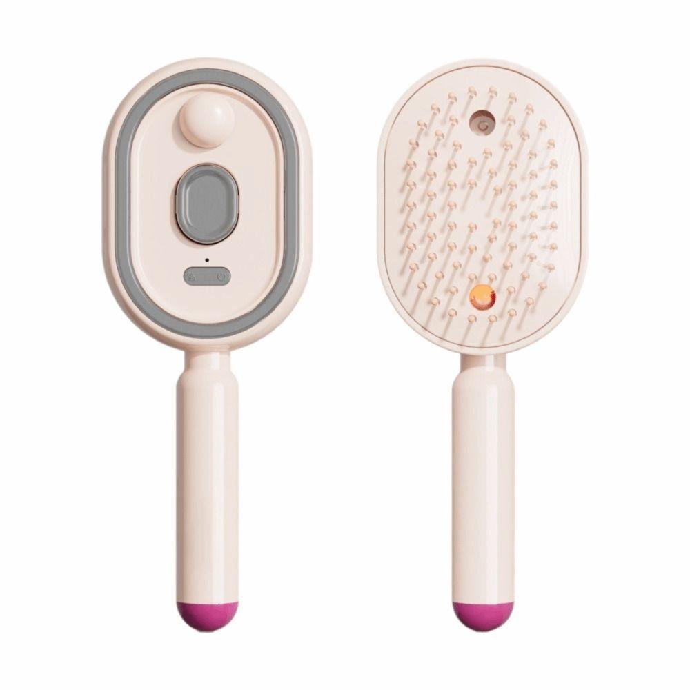 Anti-Frizz Large Tank Electric Spray Hair Brush Hair Care 2-In-1 Misting Hair Brush  Household