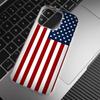 American Flag Phone Case for iPhone 17 16 15 14 Plus 13 12 11 Pro Max Glitter & Classic Fashion Shockproof TPU Protective Cover