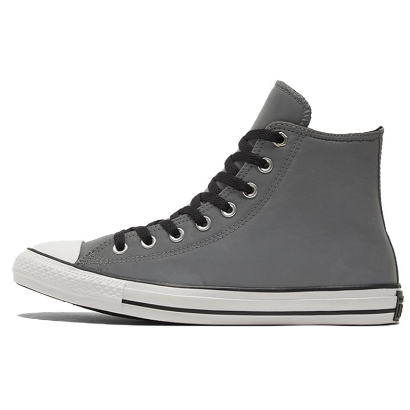 Converse Chuck Taylor All Star Hi-Vis Fabric Reflective Vintage Non-slip High-top Skate Shoes Unisex Gray
