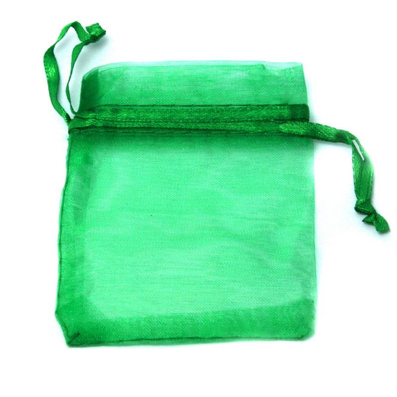 10Pcs Organza Bags Jewelry Candy Gift Pouch Bags Wedding Xmas Favors