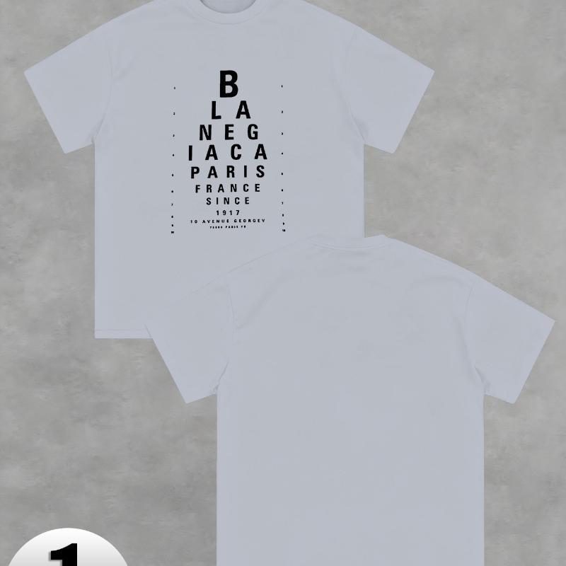 Hipsters Must Enter! Creative Eye Chart Print Black Short-Sleeved T-Shirt Niche Design Pop Top