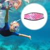 Neoprene Mask Strap Cover Diving Mask Straps Comfortable Hair Protector Wrap Ocean Pattern Diving Wrapping Strap for Long Hair