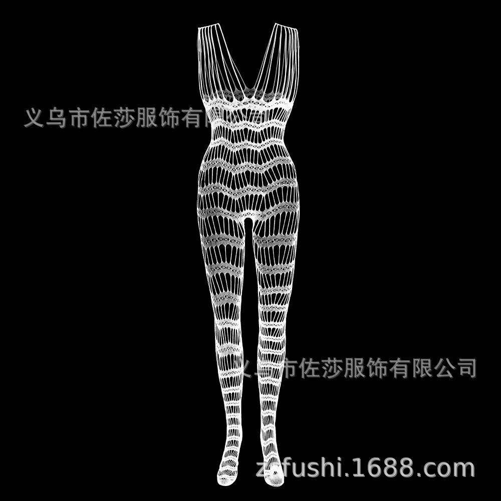 Sex Underwear Women's Sexy One-Piece Mesh Suspender Mesh Full Body Stockings Mesh Socks
