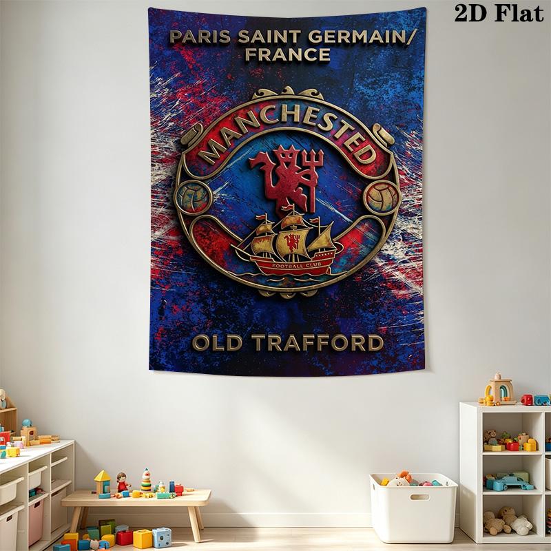 Paris Saintgermain Vs Manchester United Clash Titans Bedding 1 Duvet Cover 2 Pillowcase Without Core Christmas Birthday Gift