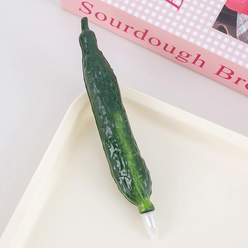 

Милые мультяшные ручки в форме фруктов и овощей для школы, офиса, гелевые ручки, подарочные принадлежности, канцелярские принадлежности